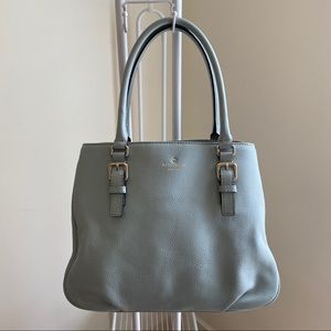 Mint Sage Kate Spade Leather Tote